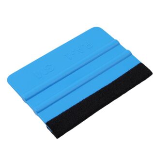 Viltje Vinyl Car Wrapping Tool Carbon Fiber Folie Vinyl Schraper Window Tint Auto Glas Schoonmaken Tool Blauw