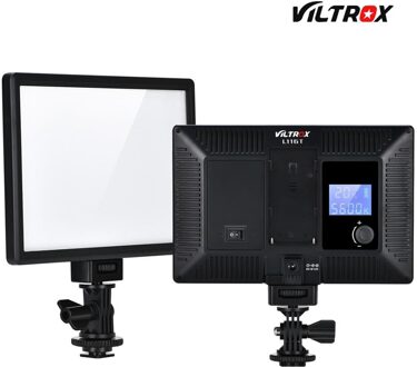 Viltrox L116T LED Video Licht Ultra dunne LCD Bi-Kleur & Dimbare DSLR Studio LED Light Lamp Panel voor camera DV Camcorder