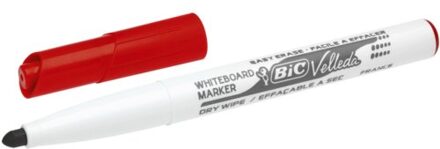 Viltstift Bic 1741 whiteboard rond rood 1.4mm