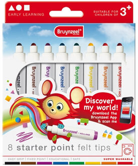 Viltstift Bruynzeel Young starter point