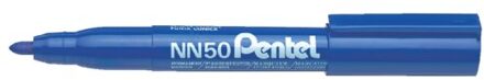Viltstift pentel nn50 rond 1.3-3mm blauw