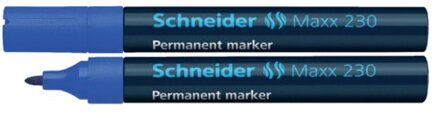 Viltstift Schneider 230 rond blauw 1-3mm