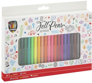 viltstiften Multikleur