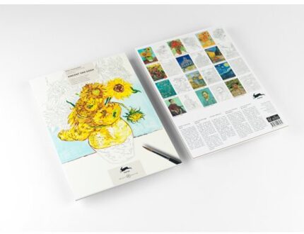 Vincent Van Gogh - Artists' Colouring Book - Pepin Van Roojen