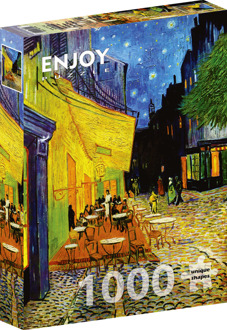 Vincent Van Gogh - Cafe Terrace at Night Puzzel (1000 stukjes)