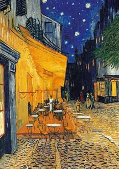 Vincent Van Gogh - Café-terrasse Am Abend Kunstdruk 21x29.7cm