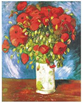 Vincent Van Gogh - Poppies Kunstdruk 40x50cm