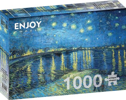 Vincent Van Gogh - Sterrennacht over de Rhone (1000 stukjes)