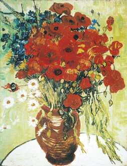 Vincent Van Gogh - Vase Avec Marguerite Kunstdruk 60x80cm