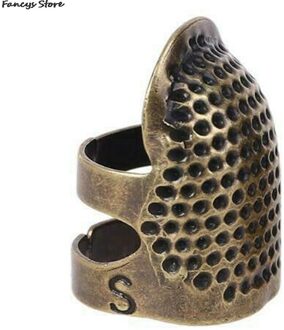 Vinger Cot Vingerhoed Apparaat Naaien Ring Vingerhoed Vinger Cot Huishouden Verstelbare Vingerhoed Hoepel Borduren Vinger Babybedjes Diy Gereedschap Thuis