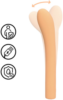 Vinger G-Spot Vibrator - Perzik Fuzz