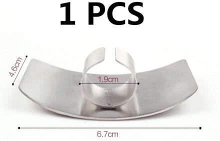 Vinger Guard Finger Protectors Rvs Vinger Hand Cut Beschermen Gereedschap Keuken Accessoires Keuken Producten Gadgets Gereedschap 1stk