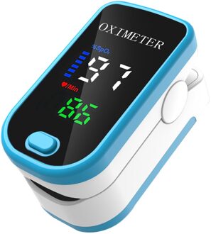 Vinger Pulsoxymeter Vinger Clip Hartslag Draagbare Hartslag Spo2 Monitor Bloed Zuurstof Meter Sensor Baby Digitale Thermometer Oximeter