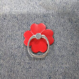 Vinger Ring Mobiele Telefoon Standhouder Voor Iphone Xs Max X Xr 8 7 6 6S Plus 5S Smartphone Ipad Stand Voor Samsung Mobiele Telefoon rood