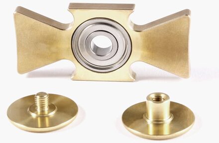 Vinger Spinner Hand Spinner Speelgoed Snelle Lager Edc Focus Speelgoed Voor Doden Tijd Verlicht Stress Angst Ontspannen Messing Zwaluw Staart