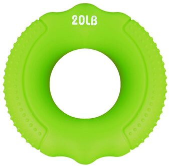 Vinger Trainer Handgreep Vermogen Sterkte Expander Voor Hand Strengthener Vinger Grip Pols Training Sterkte Vinger Trainer Pinch groen