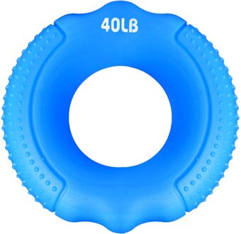 Vinger Trainer Handgreep Vermogen Sterkte Expander Voor Hand Strengthener Vinger Grip Pols Training Sterkte Vinger Trainer Pinch lucht blauw