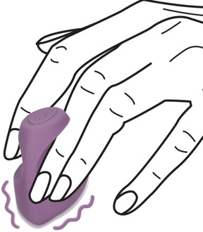 Vinger Vibrator - Mystic Paars
