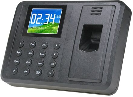 Vingerafdruk Tijdregistratie Machine Ligent Biometrische Vingerafdruk Klok Recorder Werknemer Opname Apparaat EU plug