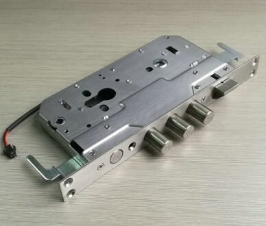 Vingerafdruk Wachtwoord Slot Elektronisch Slot Body 6068 Anti-Diefstal Deurslot Lichaam 5V Motor Clutch 12V Elektromagneet clutch model- 3