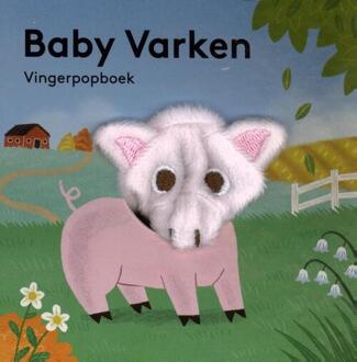 Vingerpopboek Baby Varken boerderijdier