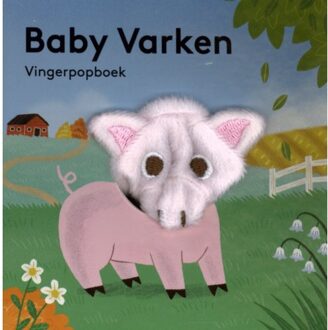 Vingerpopboek Baby Varken boerderijdier