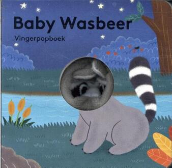Vingerpopboekje - Baby wasbeer