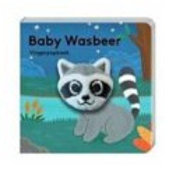 Vingerpopboekje - Baby wasbeer