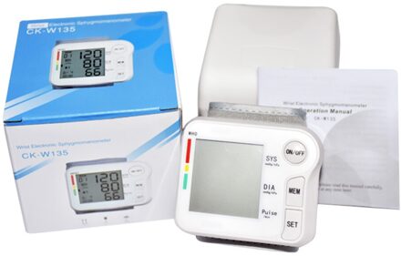 Vingertop Pulsoxymeter Pols Bloeddrukmeter Heart Beat Rate Pulse Meter Vinger Oximeter Bloed Zuurstofverzadiging Meter Wrist(have doos)