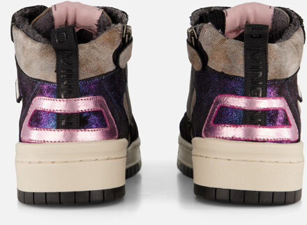 Vingino Alley Arena Sneakers blauw Leer - 37,36,38,35