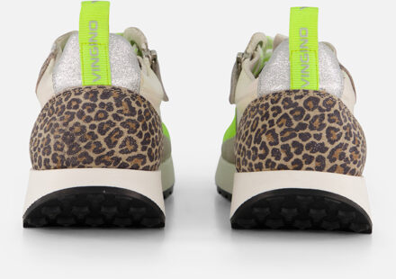 Vingino Animal Sneakers wit Leer - 36,38