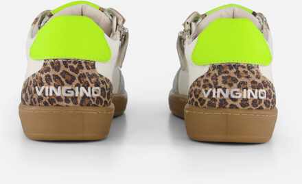 Vingino Animal Sneakers zilver Leer - 30,29,34
