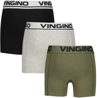 Vingino Boys Boxer (3-pack) Grey Melee - M,S,XS,XXS