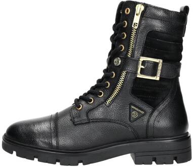 Vingino BRITT Veterboot Meisjes Zwart