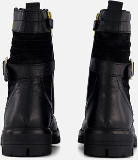 Vingino BRITT Veterboot Meisjes Zwart