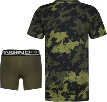 Vingino jongens hemd Blauw - 122-128