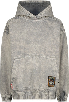 Vingino jongens hoodie Grey denim - 152