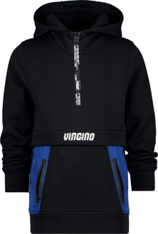 Vingino jongens hoodie zwart - 116