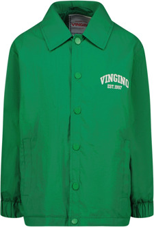 Vingino jongens jas Groen - 116