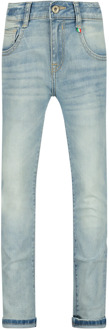 Vingino Jongens jeans diego slim fit light vintage Blauw - 152