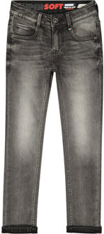 Vingino Jongens jeans super soft skinny fit amos dark grey vintage Grijs - 176