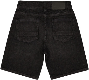 Vingino jongens korte broek Black denim - 158