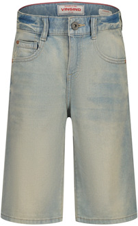 Vingino jongens korte broek Medium denim - 128