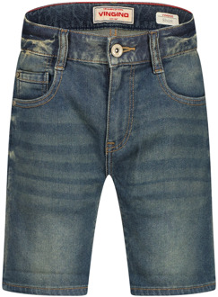 Vingino jongens korte broek Medium denim - 170