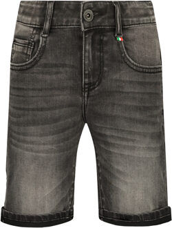 Vingino Jongens korte jeans charlie dark grey vintage Grijs - 176
