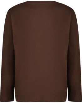 Vingino jongens longsleeve Bruin - 140