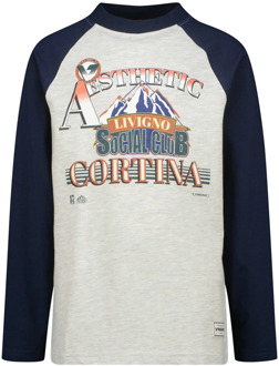 Vingino jongens longsleeve Grijs - 164