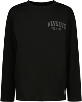 Vingino jongens longsleeve Zwart - 104