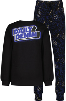 Vingino jongens pyjama Zwart - 98-104