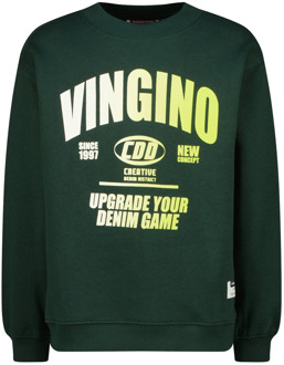 Vingino jongens sweater Groen - 116